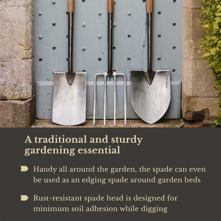 Kent & Stowe Stainless Steel Digging Spade