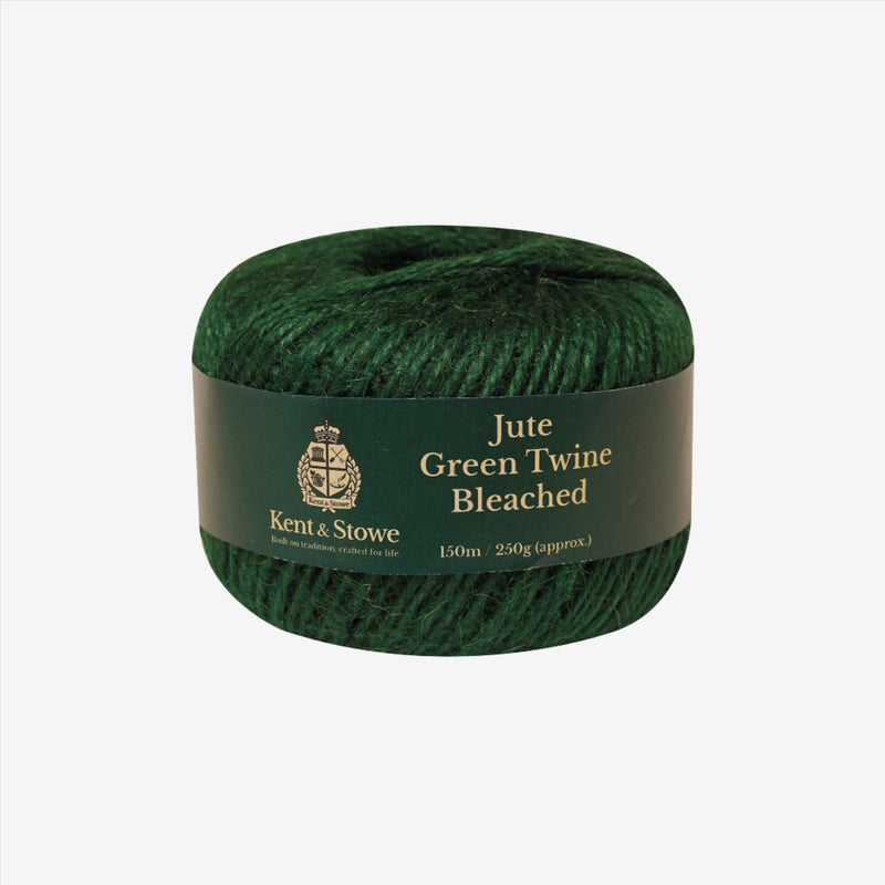 Kent & Stowe Jute Twine Bleached Green 150m