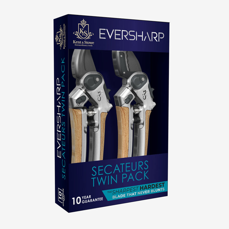 Kent & Stowe Eversharp Secateurs Twin Pack