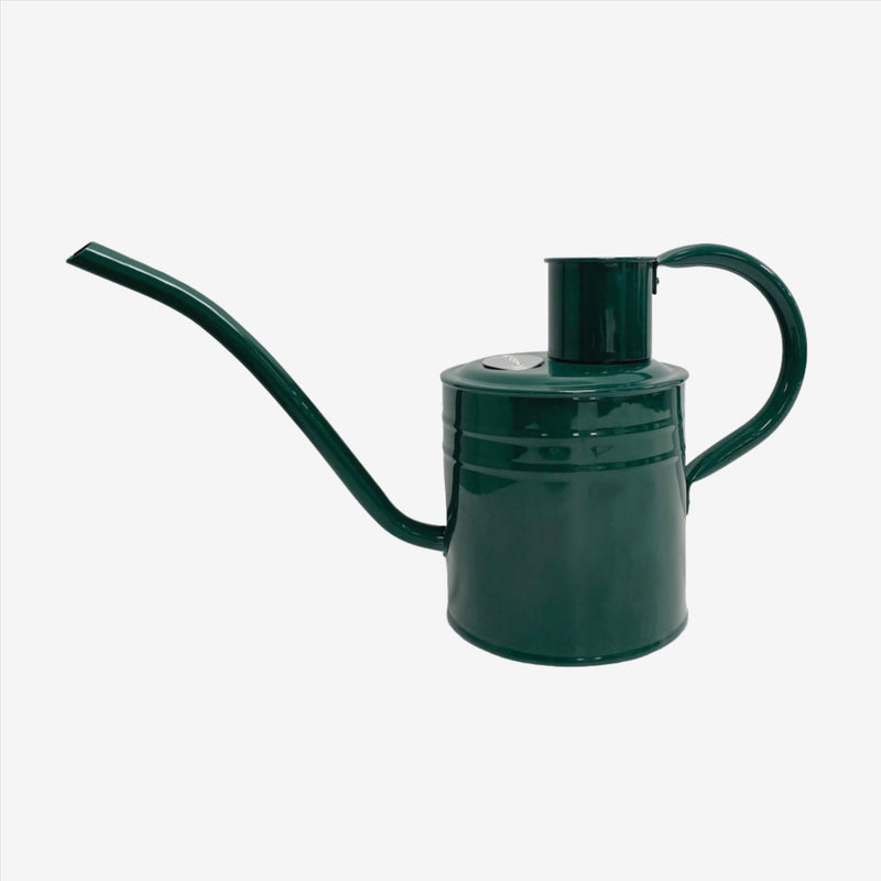 Kent & Stowe Indoor Metal Watering Can Forest Green 1L