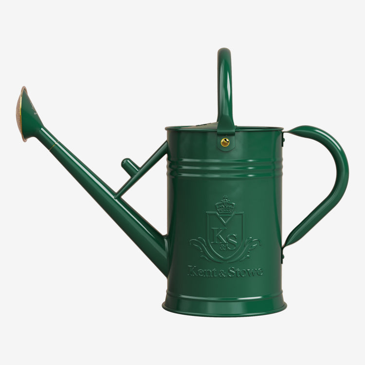 Kent & Stowe Metal Watering Can Forest Green 4.5L