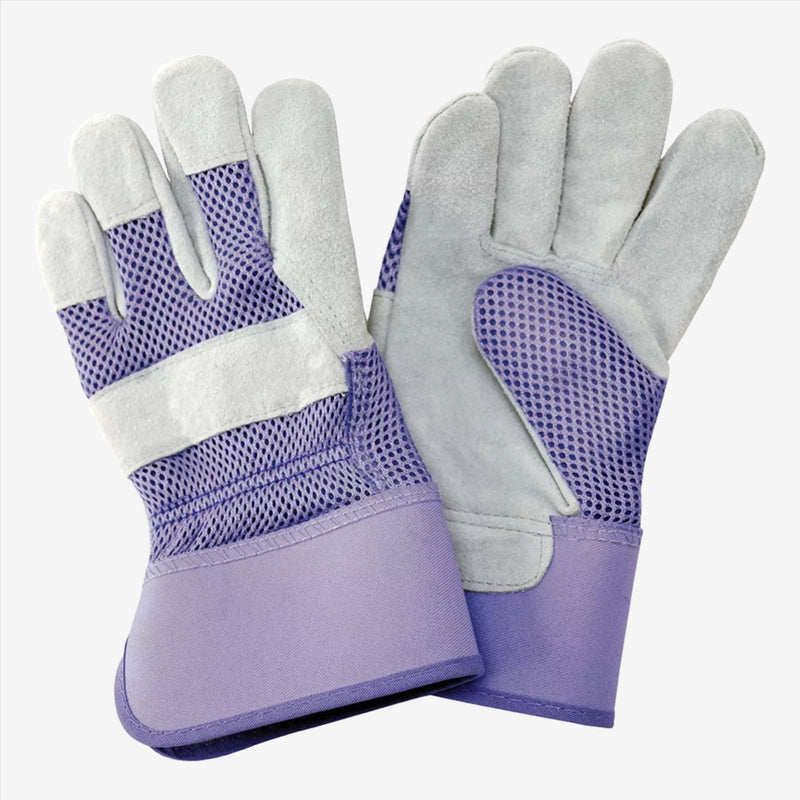 Kent & Stowe Purple Rigger Gloves - Ladies Medium
