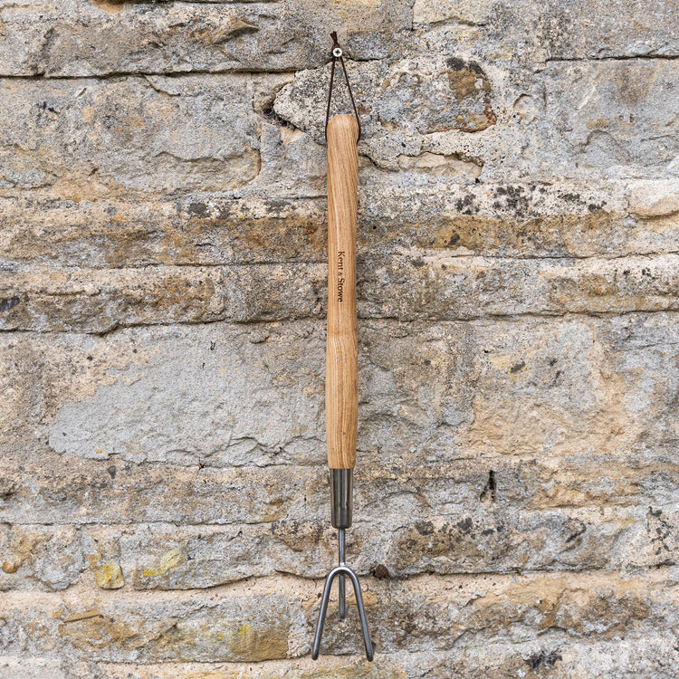 Kent & Stowe Stainless Steel Border 3 Prong Cultivator