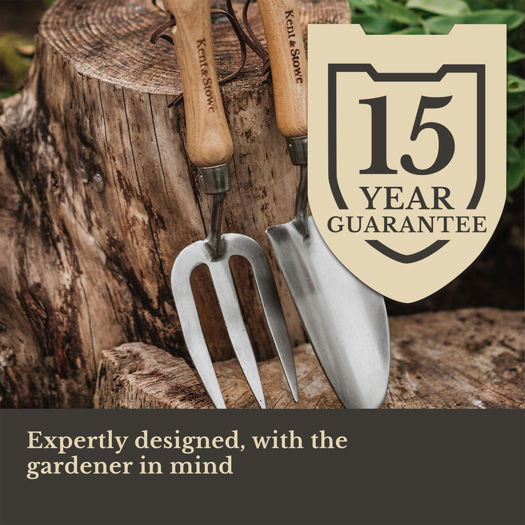 Kent & Stowe Stainless Steel Hand Trowel & Fork Gift Set
