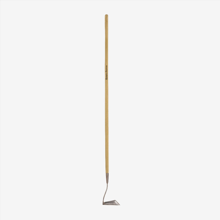 Kent & Stowe Stainless Steel Long Handled 3 Edge Hoe