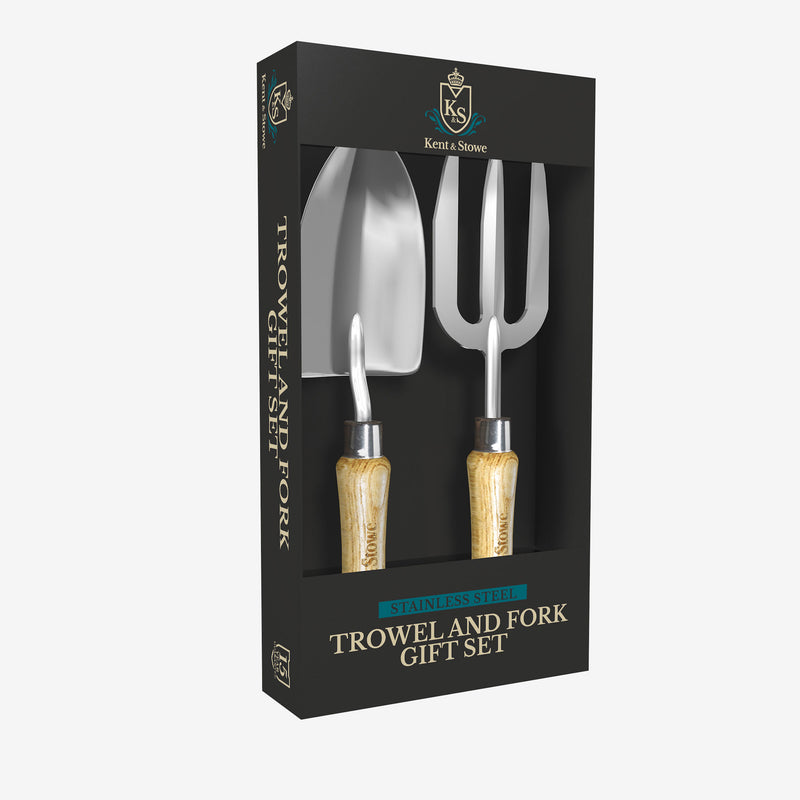 Kent & Stowe Stainless Steel Hand Trowel & Fork Gift Set