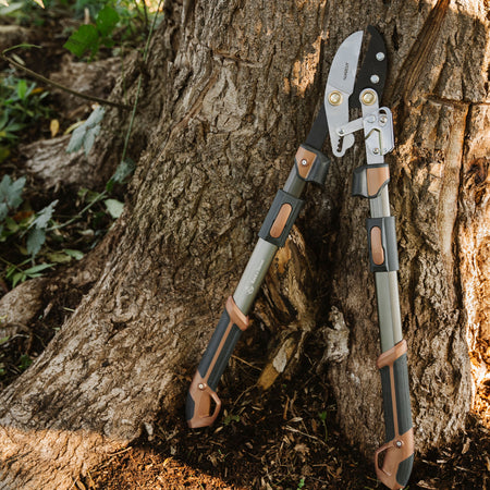 Kent & Stowe SureCut Extra Power Hard Wood Ratchet Loppers