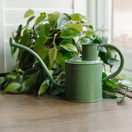 Kent & Stowe The Indoor Metal Watering Can Smoky Jade 1L
