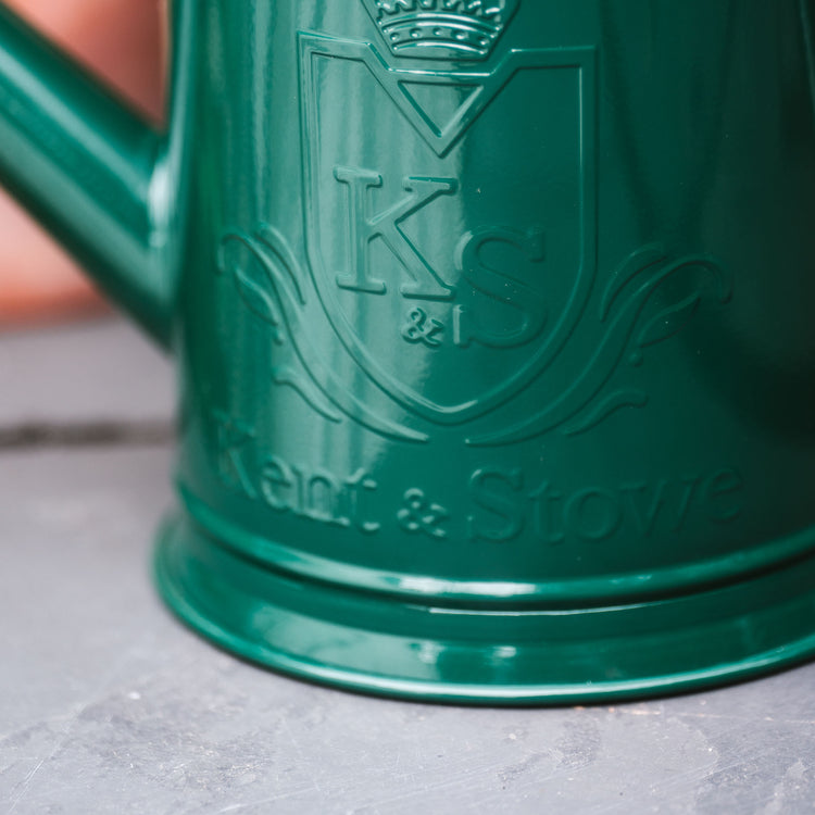 Kent & Stowe Metal Watering Can Forest Green 4.5L