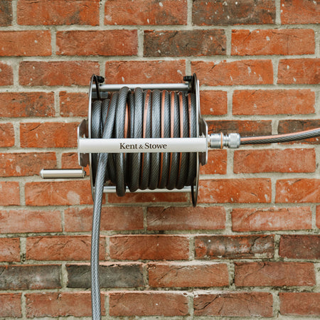 Kent & Stowe Metal Hose Reel Set 30m