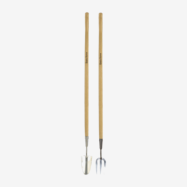Kent & Stowe Stainless Steel Long Handled Trowel & Fork Set