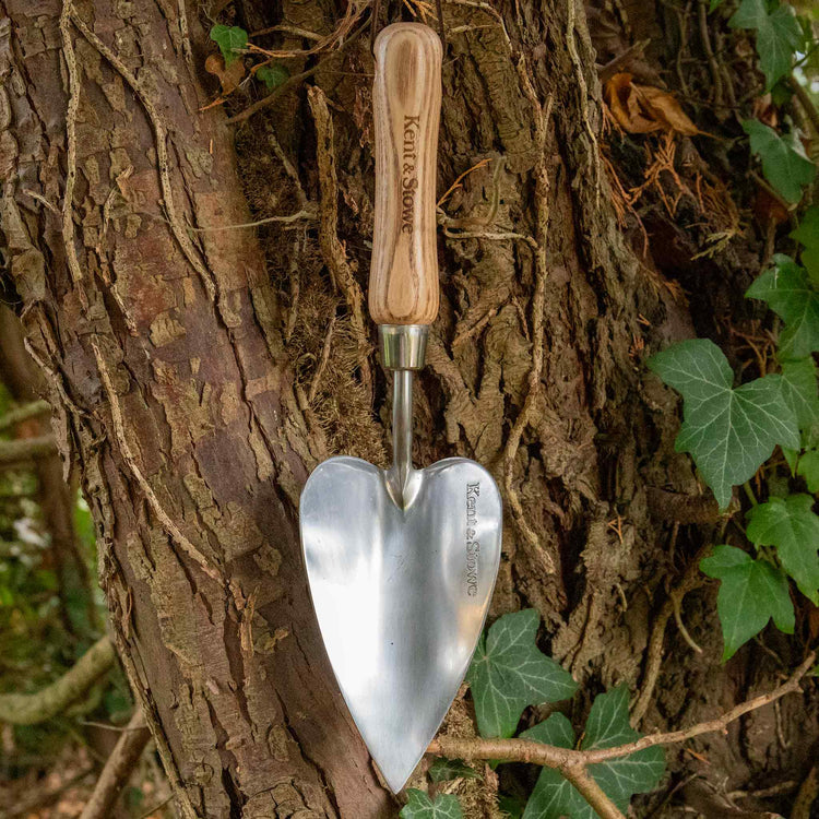 Kent & Stowe Stainless Steel Heart Shaped Trowel