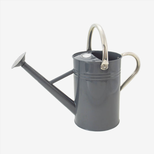 Kent & Stowe Metal Watering Can Cool Grey 4.5ltr