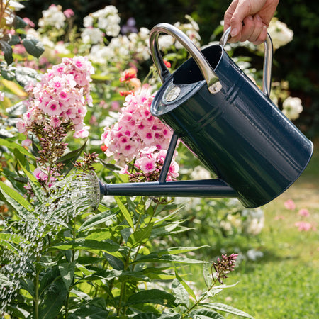 Kent & Stowe Metal Watering Can Midnight Blue 4.5L