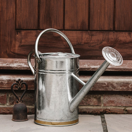 Kent & Stowe Galvanised Metal Watering Can 9L