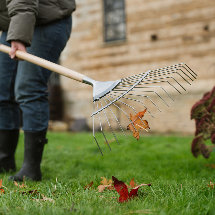 Kent & Stowe Stainless Steel Lawn & Leaf Rake