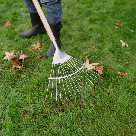 Kent & Stowe Stainless Steel Lawn & Leaf Rake