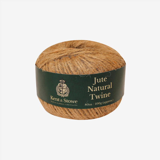 Kent & Stowe Jute Twine Natural 80m in packaging