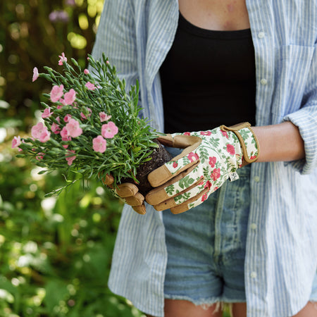 Kent & Stowe Cottage Garden Premium Comfort Gloves - Small