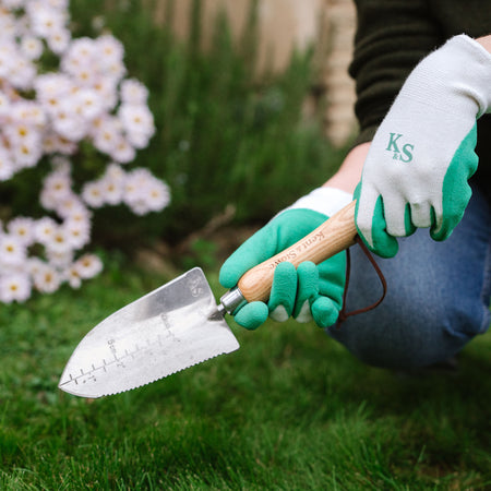 Kent & Stowe Pistachio Natural Bamboo Gloves - Small