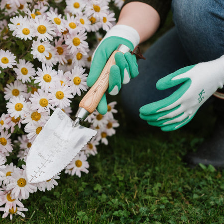 Kent & Stowe Pistachio Natural Bamboo Gloves - Small