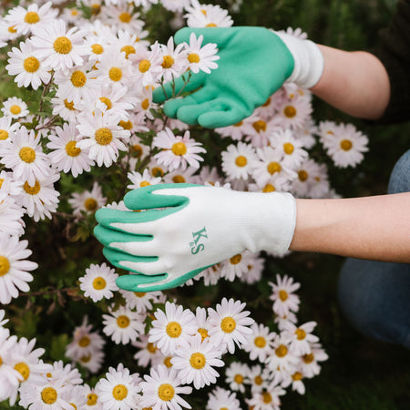 Kent & Stowe Pistachio Natural Bamboo Gloves - Small