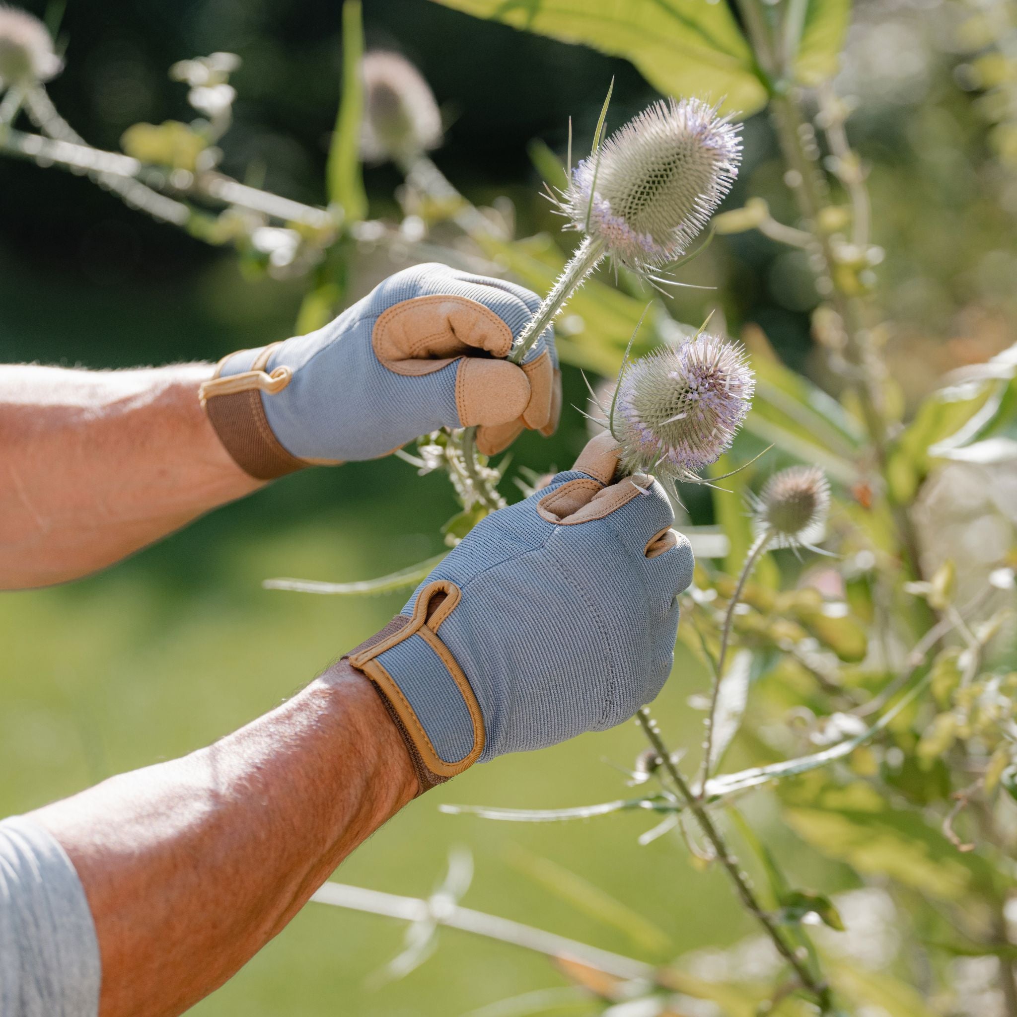 Kent & Stowe Grey Comfort Gloves Medium - Gardening Gloves