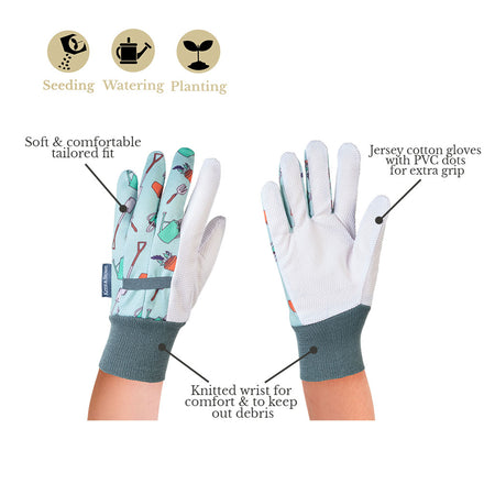 Kent & Stowe Garden Icons Cotton Gloves