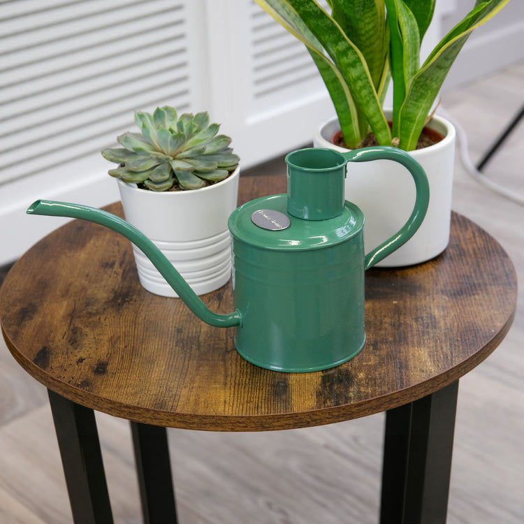 Kent & Stowe Indoor Metal Watering Can Sage Green 1L