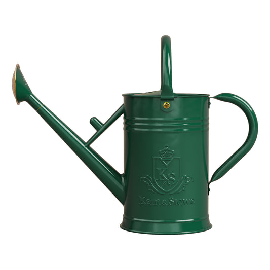 Kent & Stowe Metal Watering Can Forest Green 4.5L