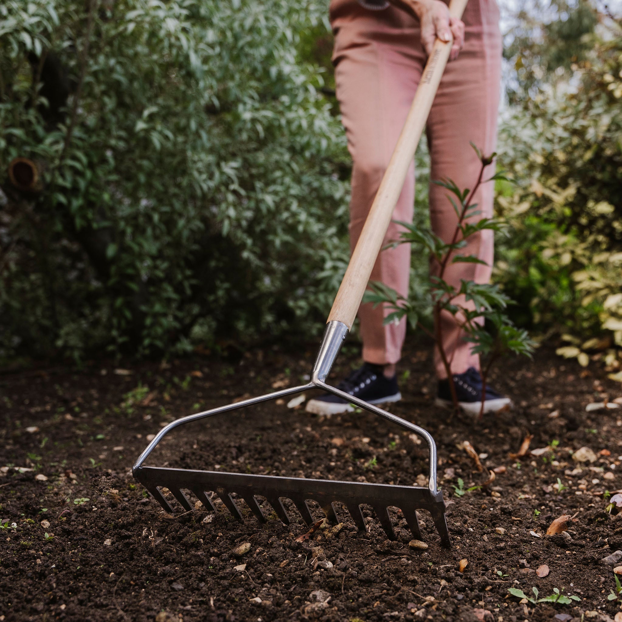 Turf Soil Rake Kent & Stowe Garden Life Soil Rake - Lightweight Tools