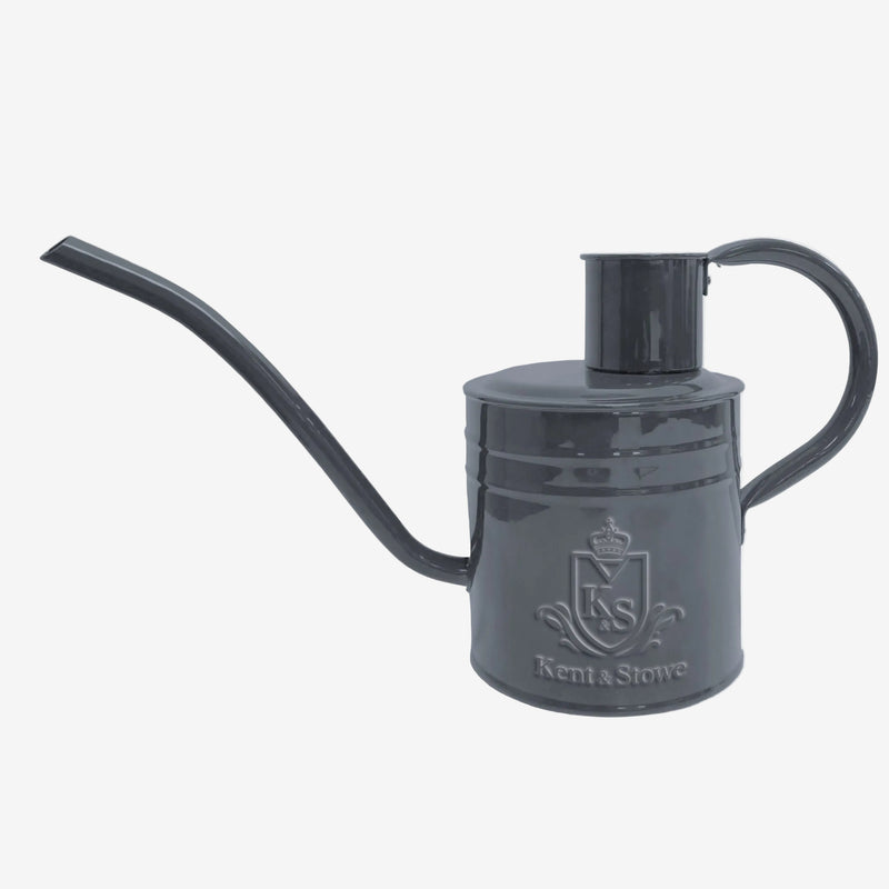 Kent & Stowe The Indoor Metal Watering Can Slate Grey 1L
