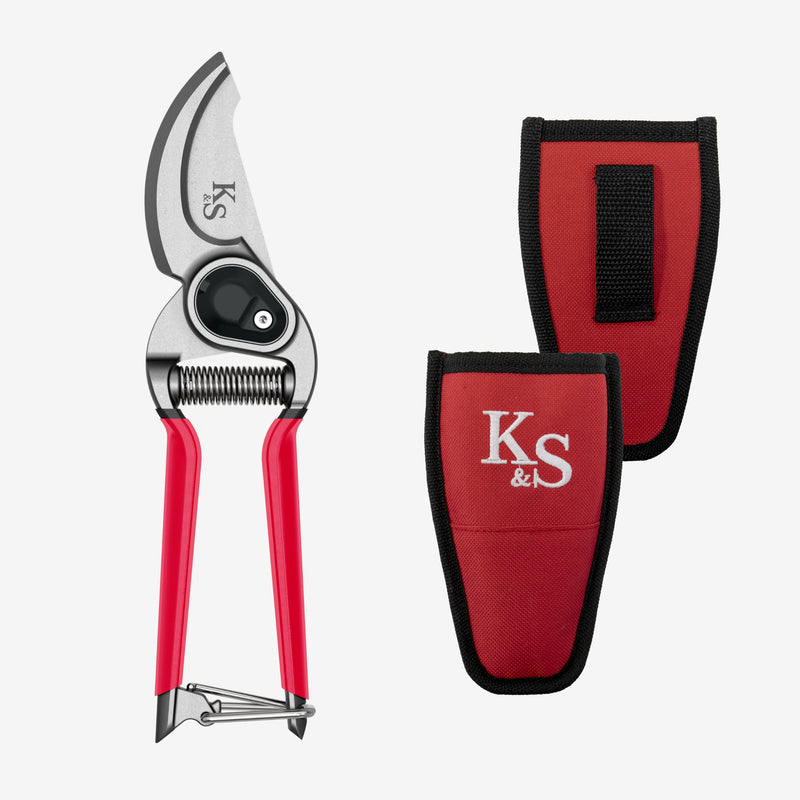Kent & Stowe Landshaper Bypass Secateurs and Holster