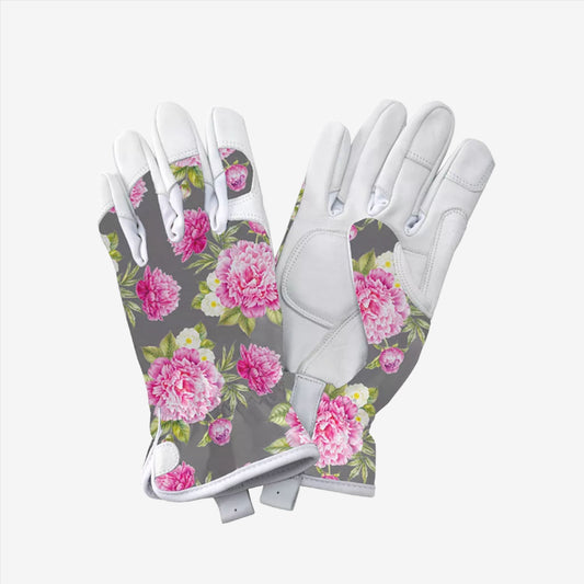 Kent & Stowe Premium Leather Gloves Peony Grey