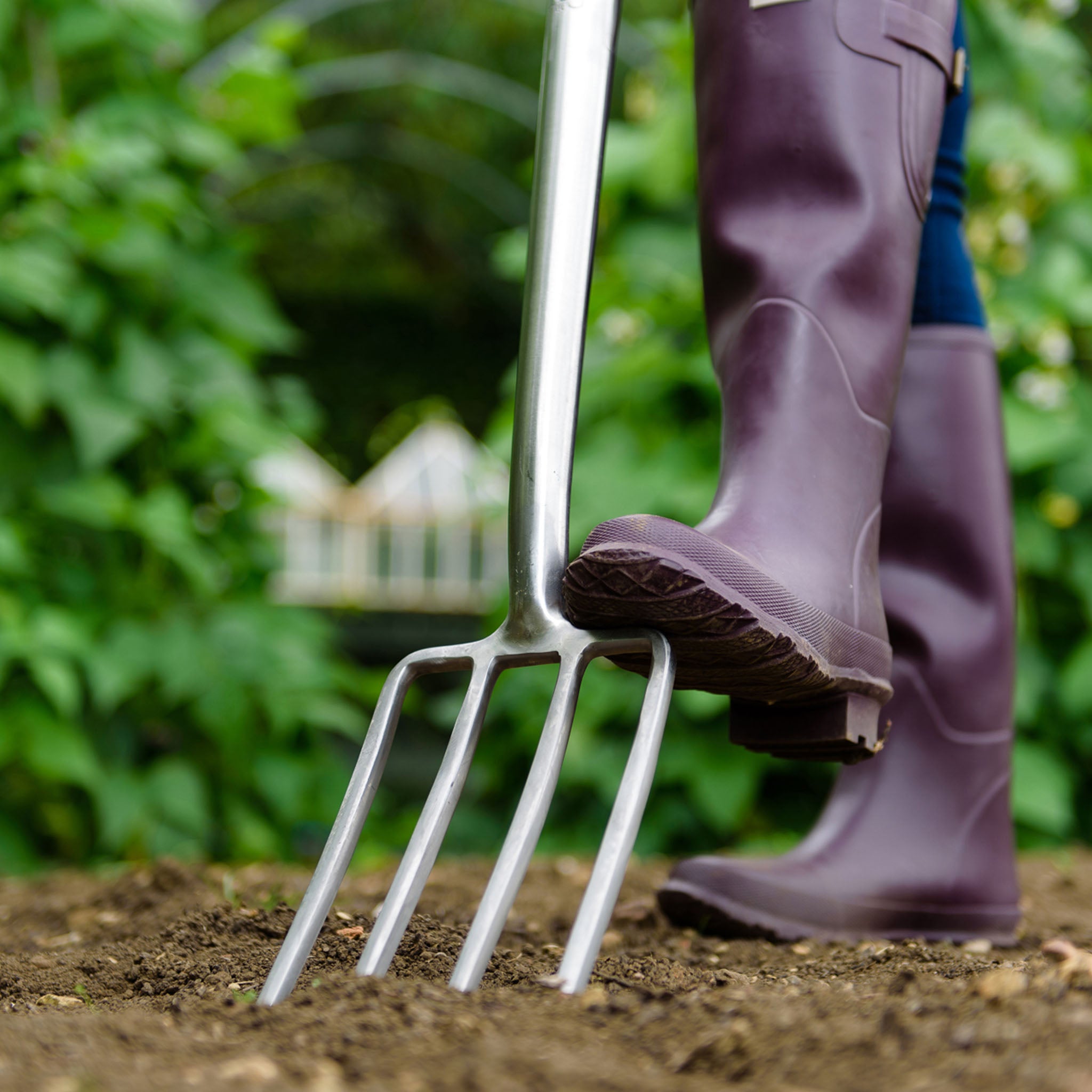 Kent Stowe Stainless Steel Digging Fork Digging Tools Kent Stowe UK