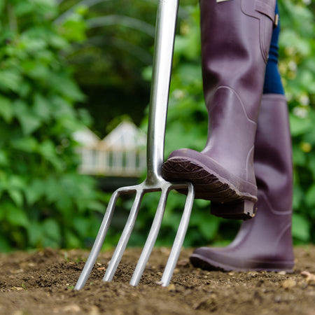 Kent & Stowe Stainless Steel Digging Fork