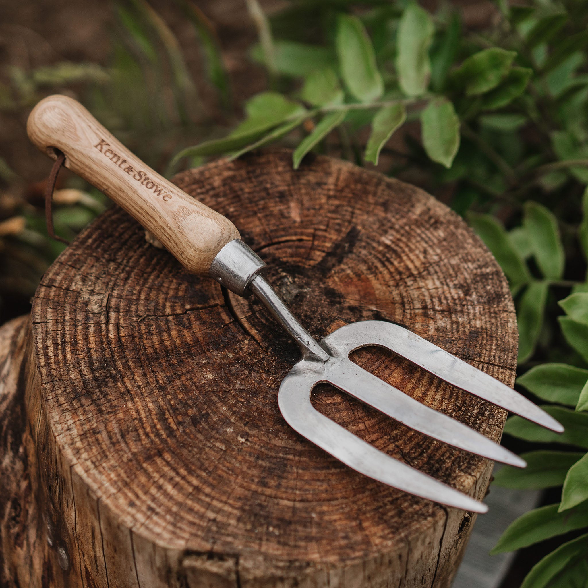 Kent Stowe Stainless Steel Hand Fork Potting Planting Kent Stowe UK