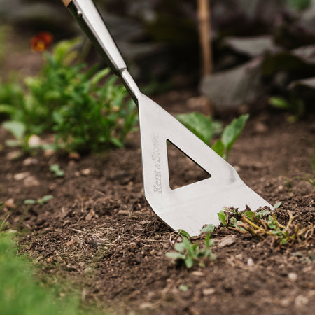 Kent & Stowe Stainless Steel Long Handled Dutch Hoe