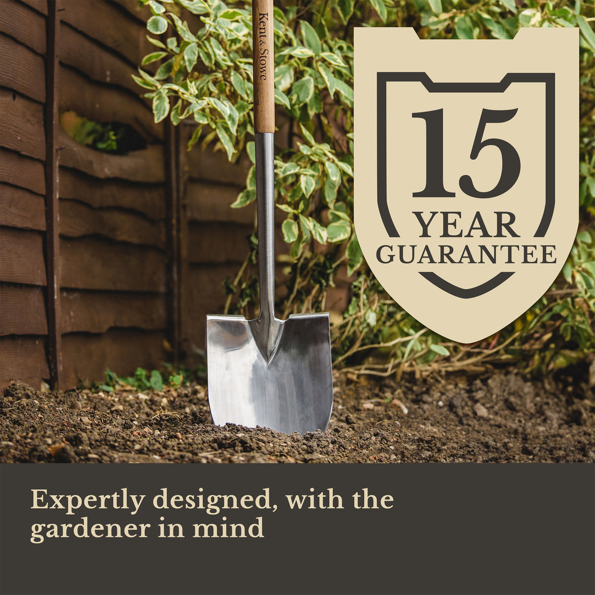 Kent & Stowe Pointed Spade - Digging & Cultivating Tools