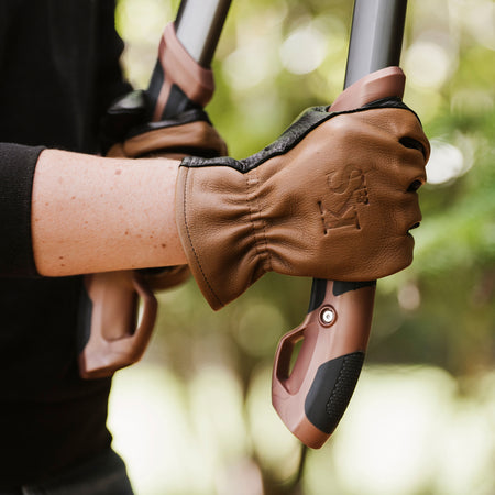 Kent & Stowe Sure & Soft Leather Gloves - Medium