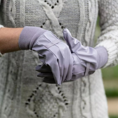 Kent & Stowe Lavender Water Resistant Light Duty Gloves -  Ladies Medium